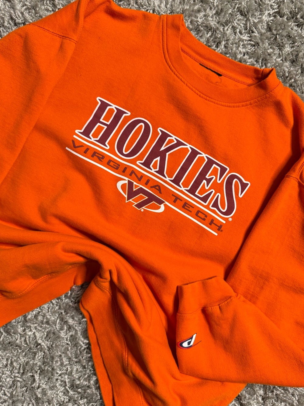 Vintage Virginia Tech Hokies Crewneck